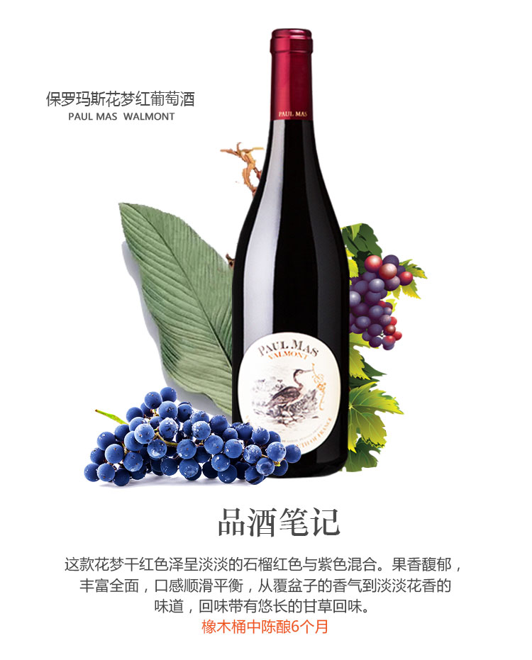 保罗玛斯干红葡萄酒整箱6瓶红酒送旅游名额.jpg