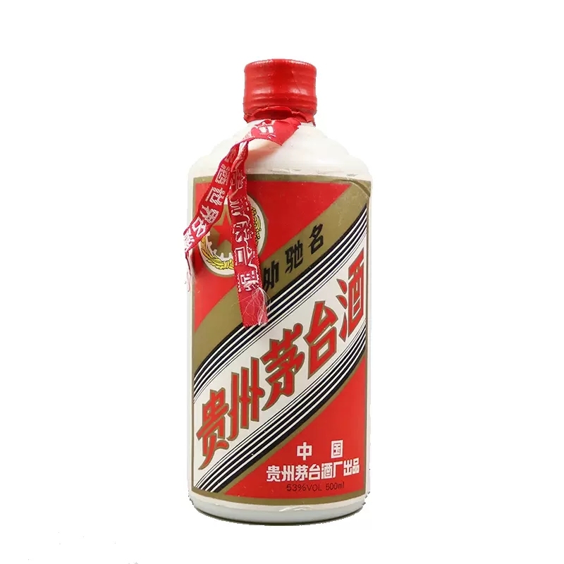 53度贵州茅台酒红皮 1994年500ml 陈年老酒酱香型白酒.jpg