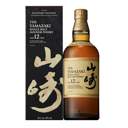 日本进口洋酒 Suntory三得利 Yamazaki山崎单一麦芽威士忌山崎12年威士忌 700ml.png