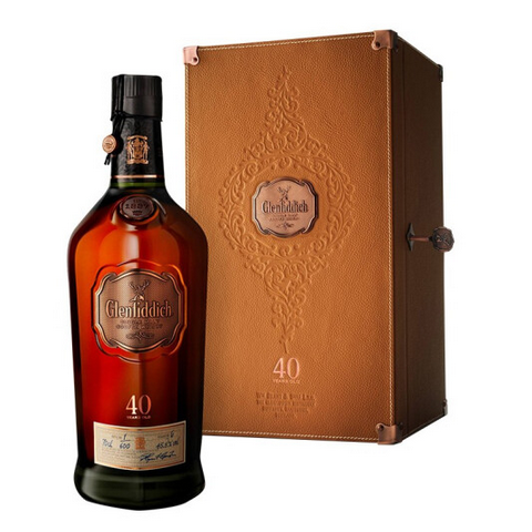 格兰菲迪Glenfiddich苏格兰 单一麦芽威士忌原装进口洋酒 700ml格兰菲迪【40年】png