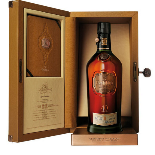 格兰菲迪Glenfiddich苏格兰 单一麦芽威士忌原装进口洋酒 700ml格兰菲迪【40年】.png