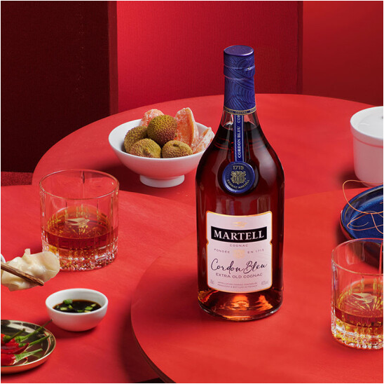  马爹利（Martell） 蓝带XO级干邑白兰地洋酒 700mlpng