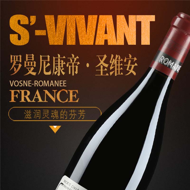 Saint-Vivant罗曼尼康帝圣维旺特级园红葡萄酒勃艮第产区法国原瓶进口红酒750ml2012年.jpg