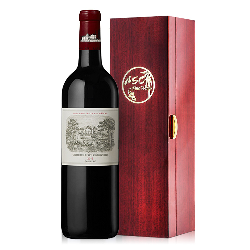 1855一级庄拉菲酒庄干红葡萄酒2014年750ml礼盒装正牌WE97分大拉菲jpg