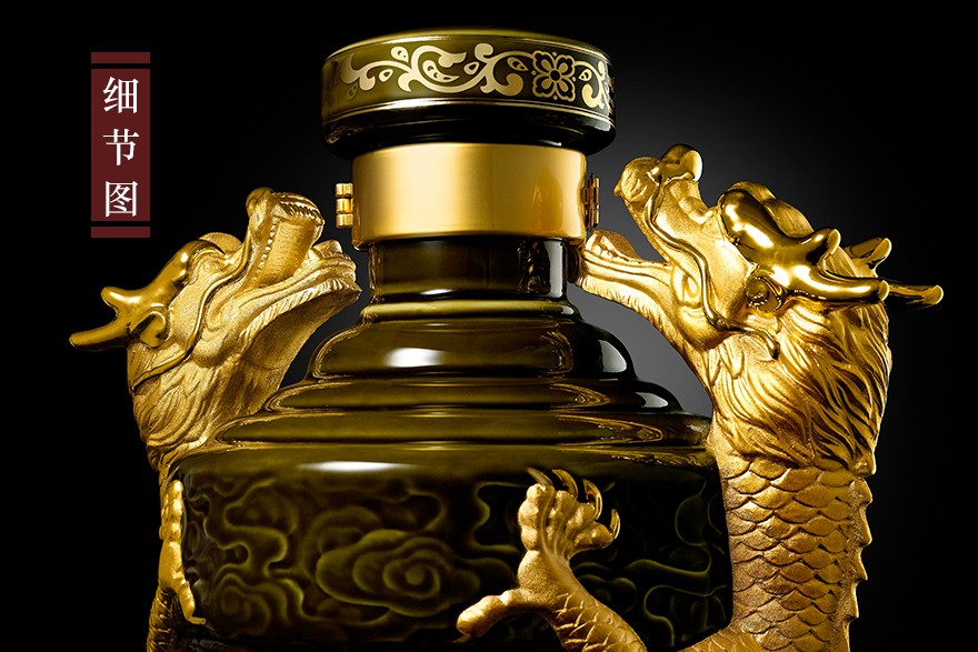 贵州习酒纂体习酒习酒双龙陈酿大坛摆件收藏酒10L*2瓶套装带底座jpg