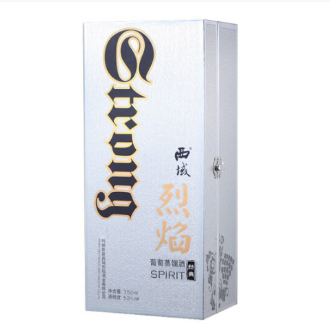 西域烈焰白兰地 经典系列国产葡萄蒸馏酒烈酒 52度750ml.png