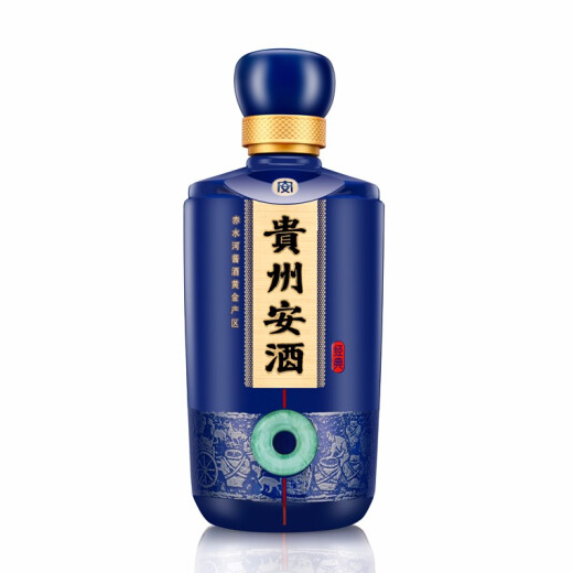 贵州安酒经典53度500m年份陈酿精品礼盒单瓶png