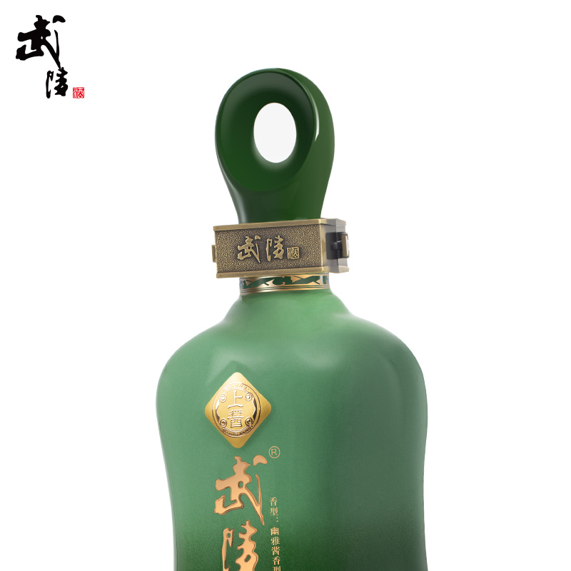 武陵上酱53度高端酱香型高度白酒500mljpg