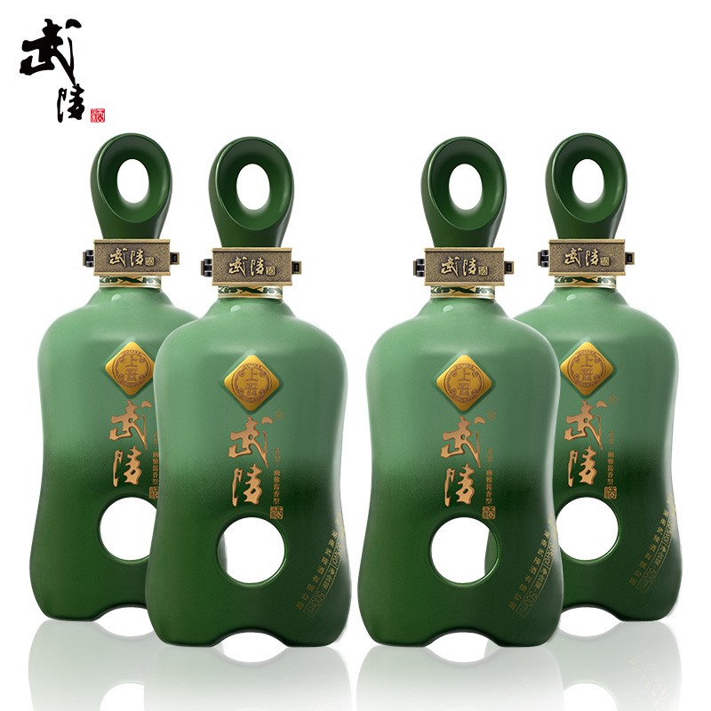 武陵上酱53度高端酱香型高度白酒500mljpg