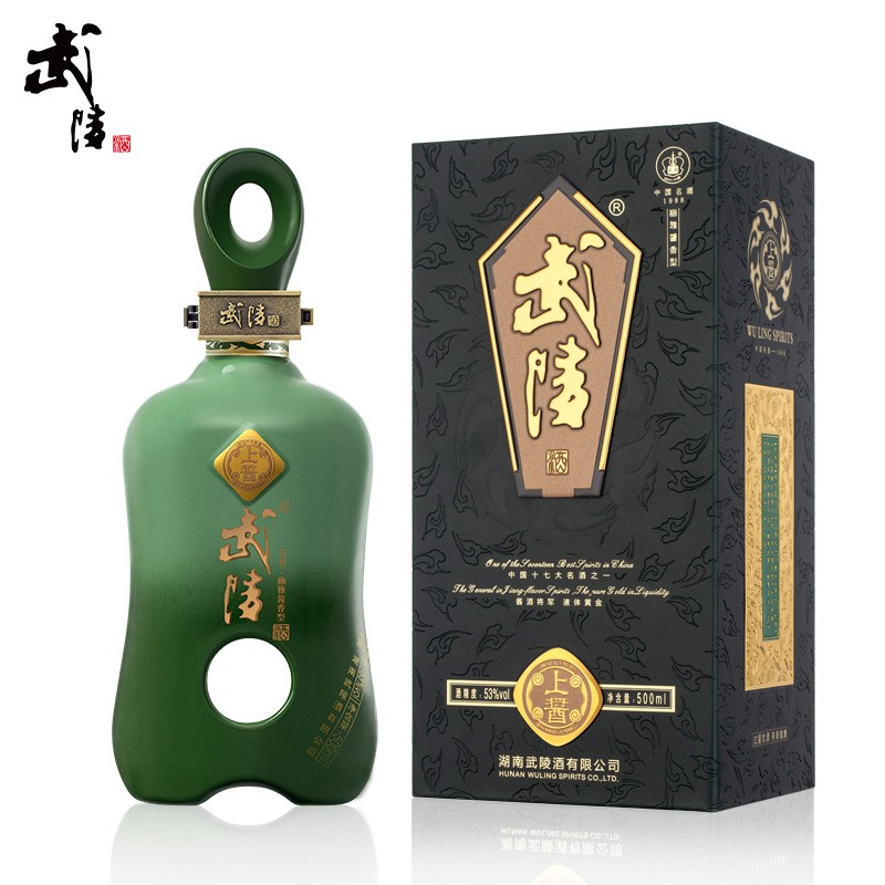 武陵上酱53度高端酱香型高度白酒500ml.jpg