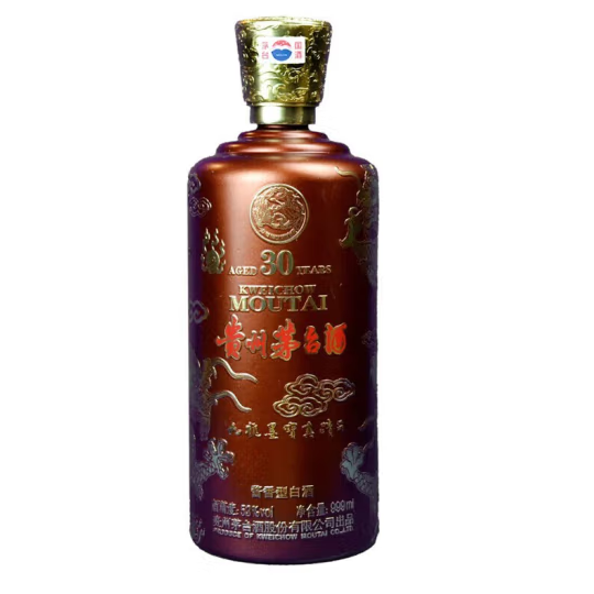 贵州茅台九龙墨宝53度999ml酱香型白酒绝版稀缺收藏三十年.png