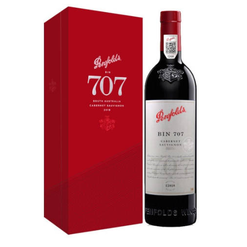 奔富707（Penfolds）BIN707 赤霞珠干红葡萄酒png