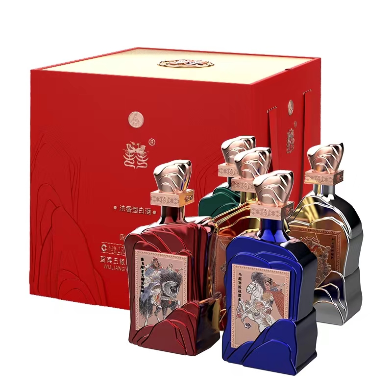 五粮液浓香型白酒52度五虎上将500ml*5瓶方瓶礼盒装.jpg