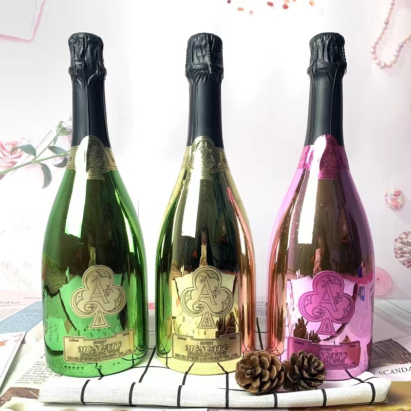 桃花A炫金起泡酒3.5度750ml颜色随机jpg