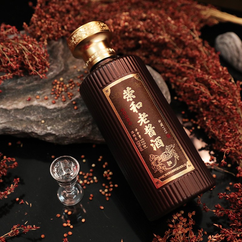 荣和老酱酒封藏1915 酱香型白酒53° 纯粮酿造 荣和酱酒 荣和酒 荣和烧坊500mljpg