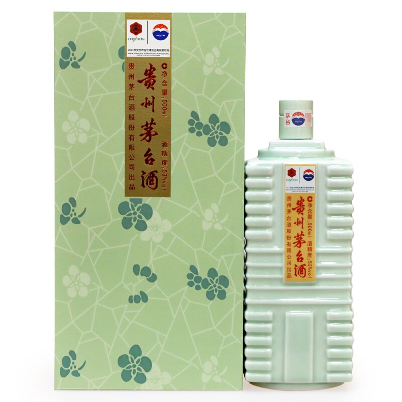 2011年贵州茅台酒53度500ml盛世帝都纪念收藏套装jpg