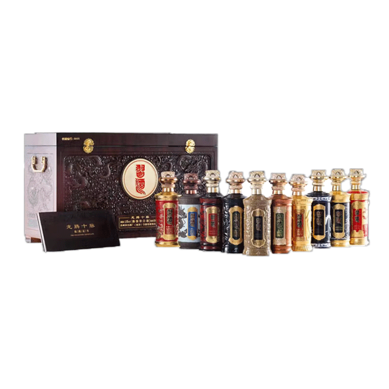 贵州习酒龙腾十脉 500ml 53度 酱香型白酒png
