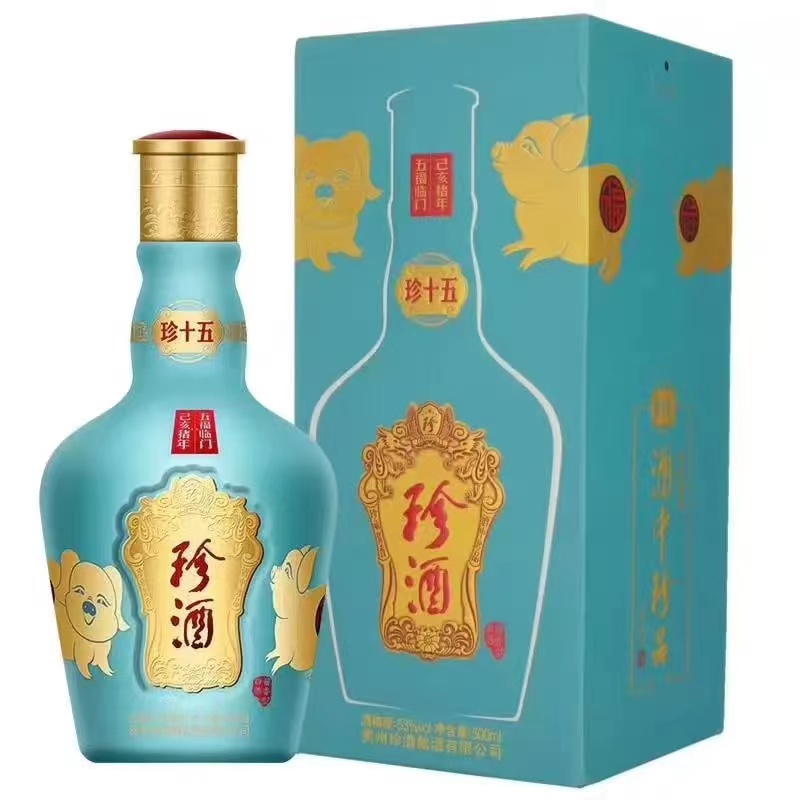 珍酒珍十五生肖鸡狗猪鼠收藏集邮款53度500ml.jpg