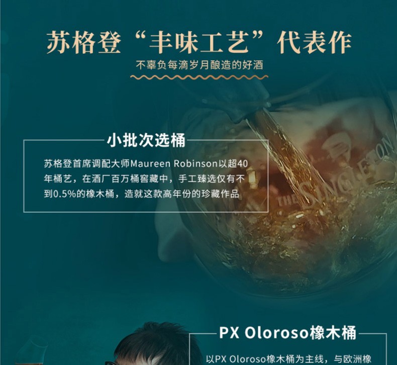 苏格登21年单一麦芽苏格兰威士忌洋酒700ml.jpg