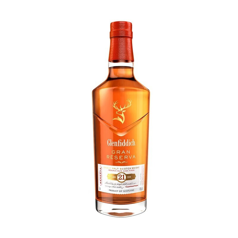 格兰菲迪单一麦芽威士忌英国进口洋酒21年700ml.jpg