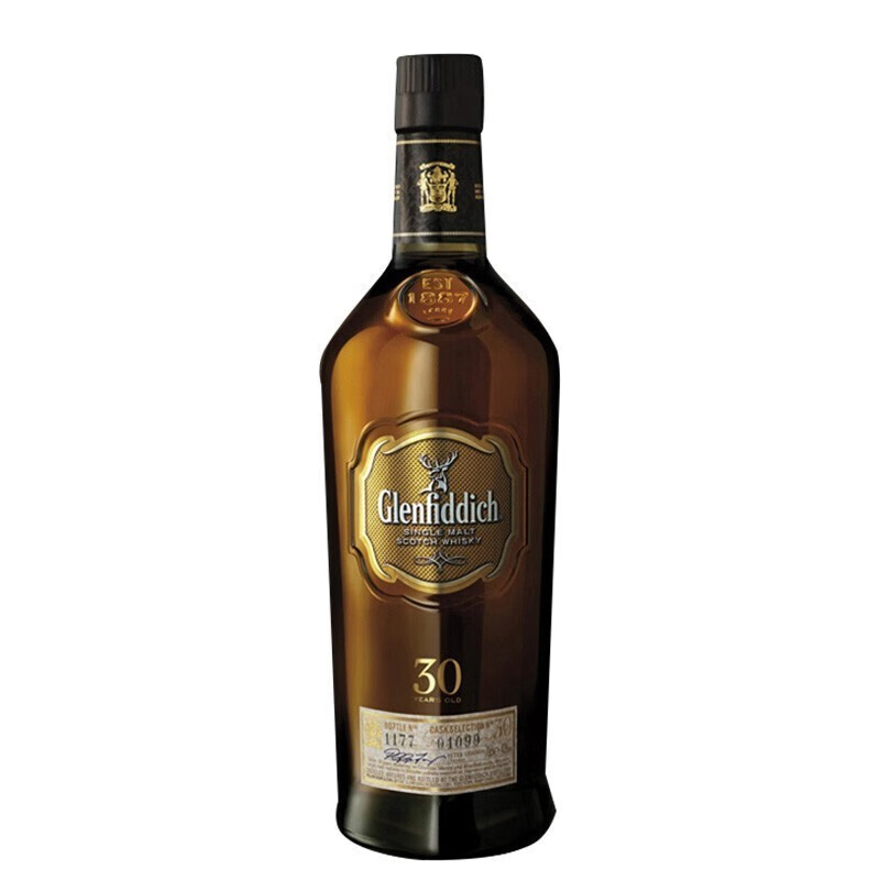 格兰菲迪单一麦芽威士忌英国进口洋酒30年700ml.jpg