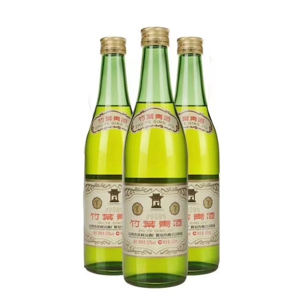 山西杏花村复古版竹叶青露酒50度500ml.jpg