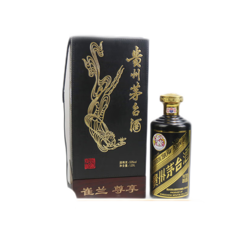 18-19年贵州茅台酒国之大器墨玺53度 1.25Lpng