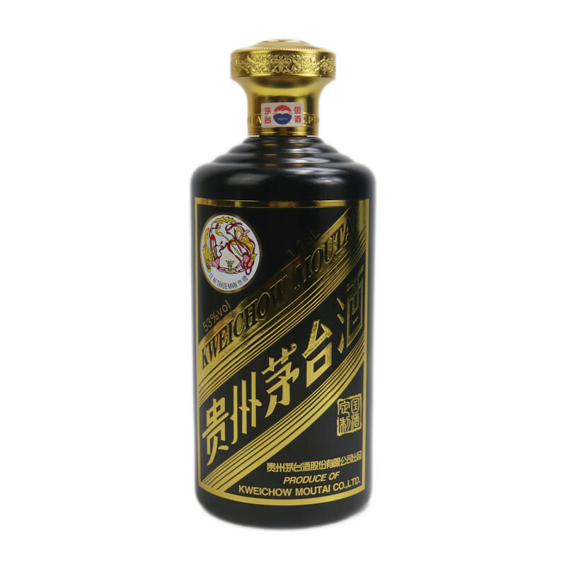 18-19年贵州茅台酒国之大器墨玺53度 1.25Lpng