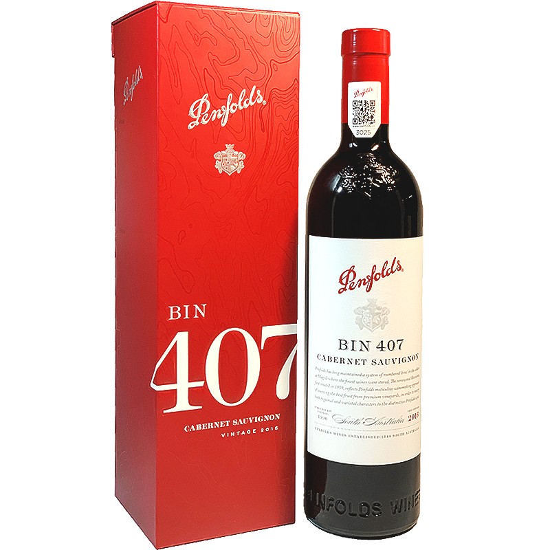 奔富BIN407赤霞珠干红葡萄酒 澳大利亚原装礼盒装.jpg