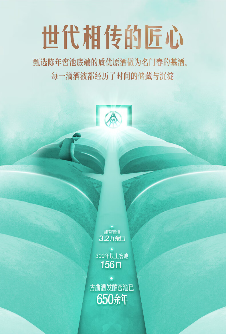 品鉴装光瓶五粮春名门春浓香型白酒52度500ml.jpg