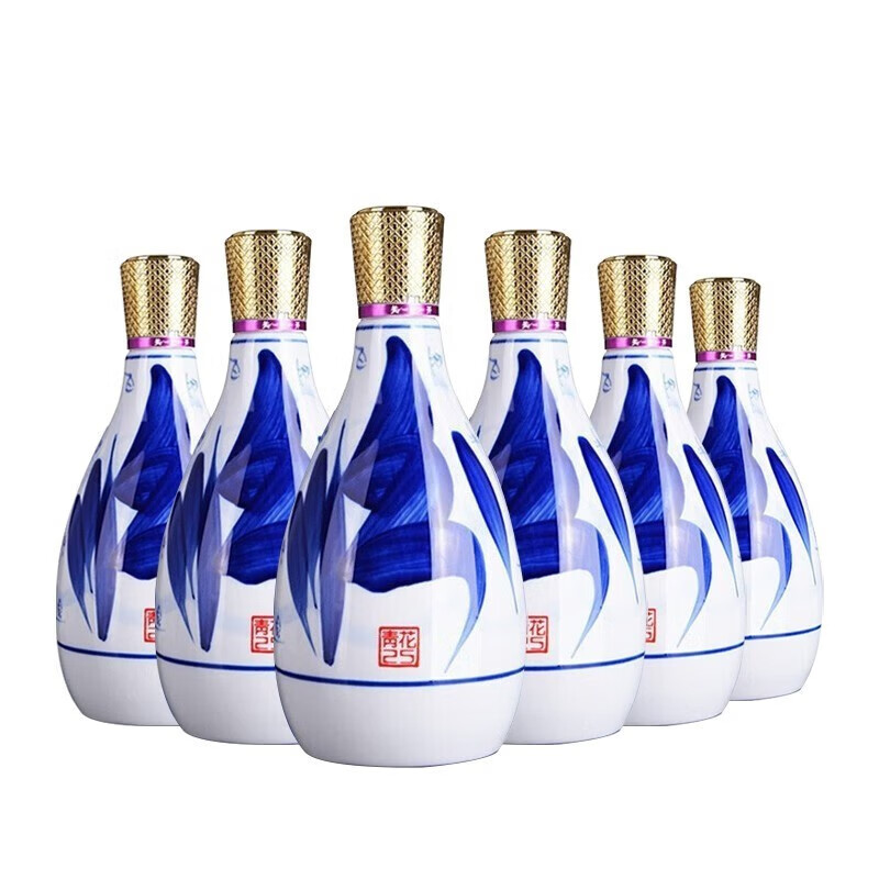 光瓶品鉴装山西杏花村汾酒青花25清香型白酒42度475ml.jpg