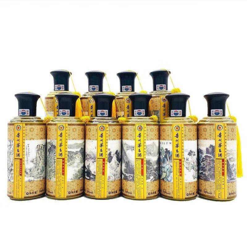 贵州茅台酒茅台十大山水酱香型白酒53度500ml