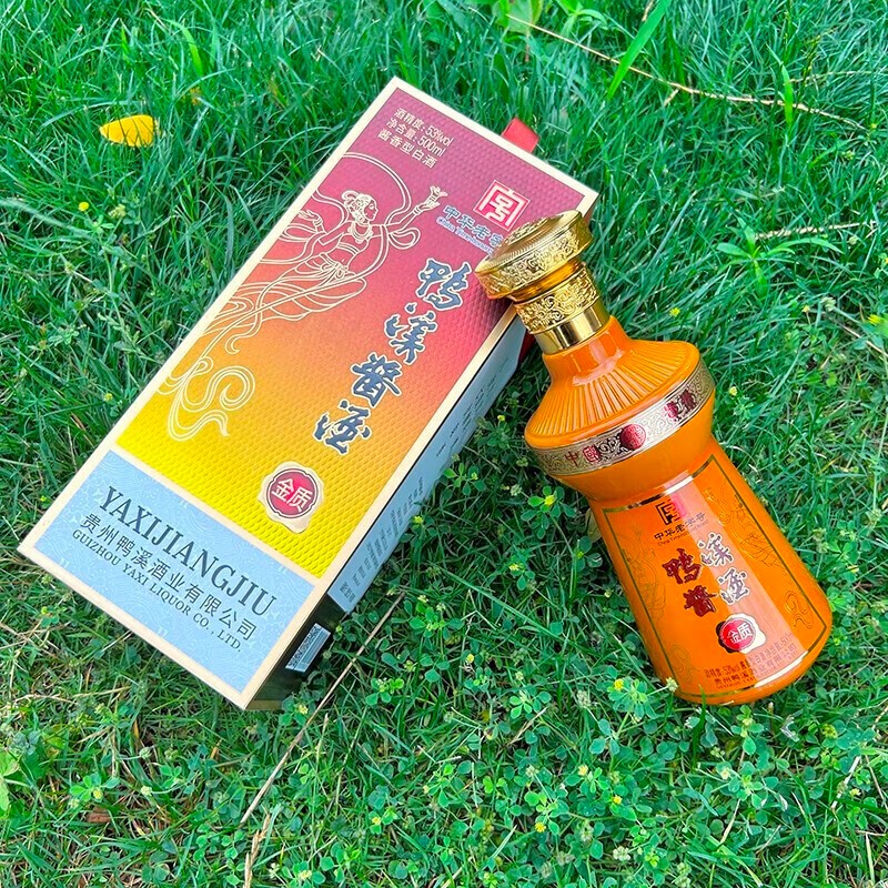 鸭溪窖金质酱香型白酒53度500ml