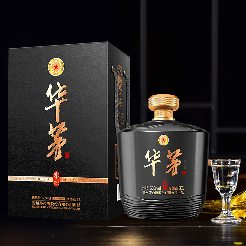 贵州华茅鉴藏酱香型53度*3L