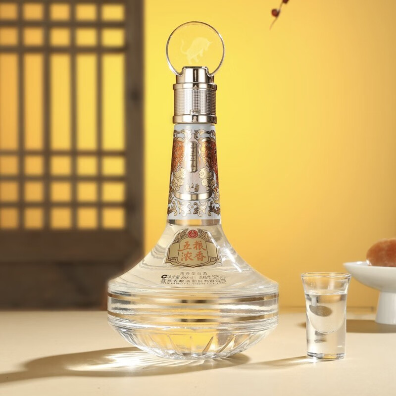 五粮牛年生肖酒浓香型白酒52度888ml