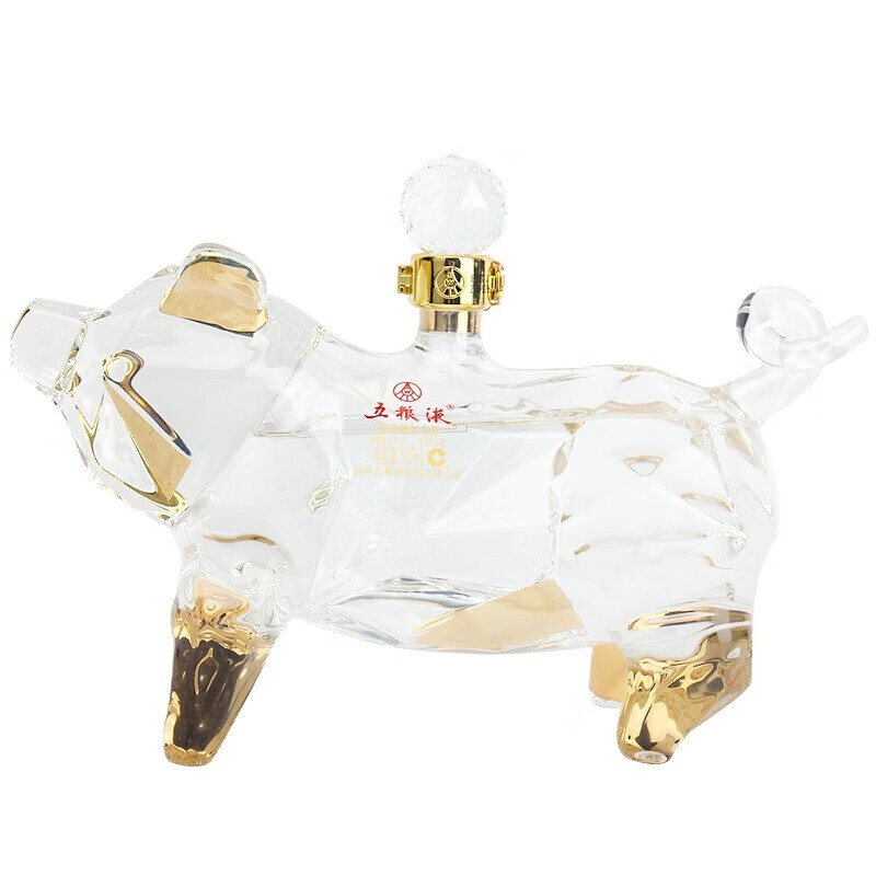 五粮液祝君猪年吉祥纪念酒五粮液猪年52度500ml