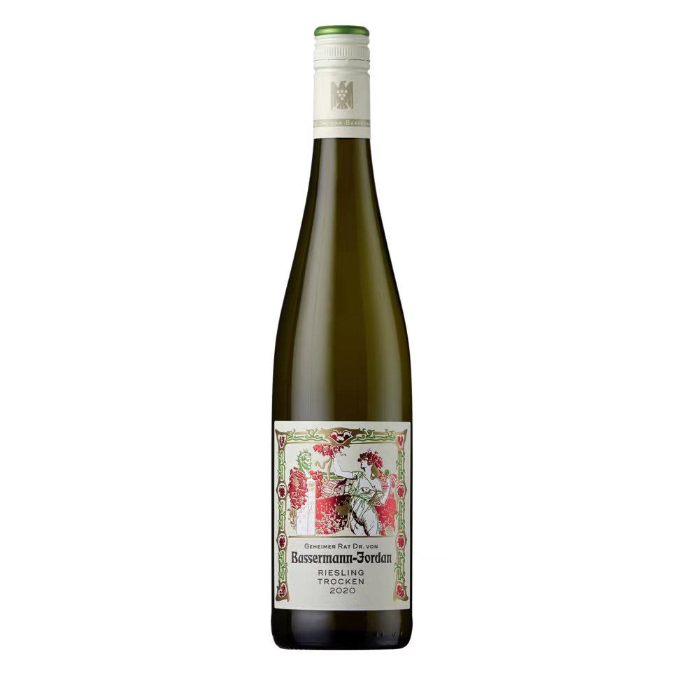 巴斯曼雷司令干白葡萄酒12度750ml