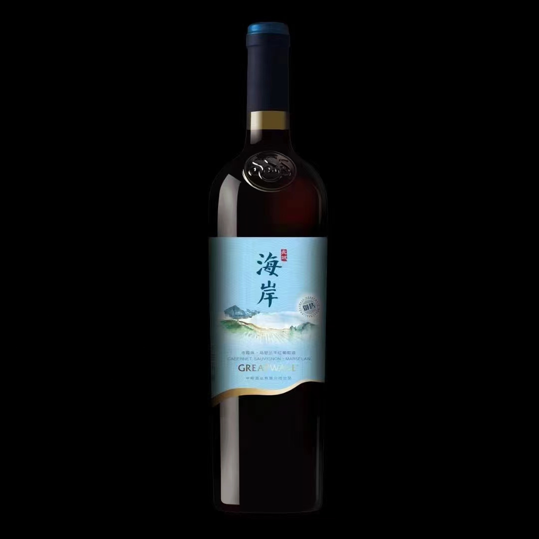 长城海岸御选赤霞珠·马瑟兰干红葡萄酒13度750ml