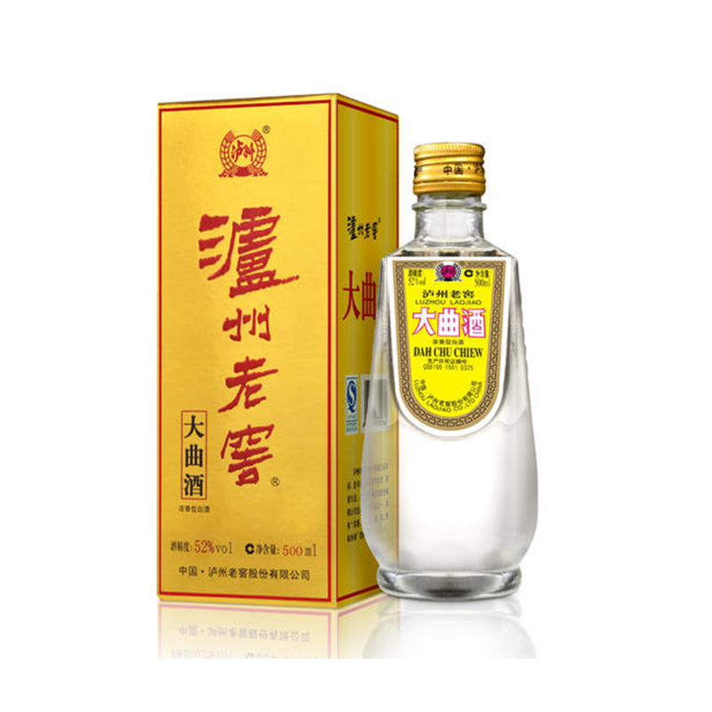 泸州老窖大曲酒浓香型白酒52度500mL