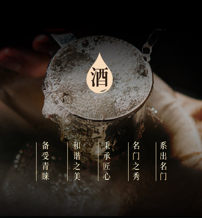 五粮春二代菁萃版浓香型白酒52度550ml