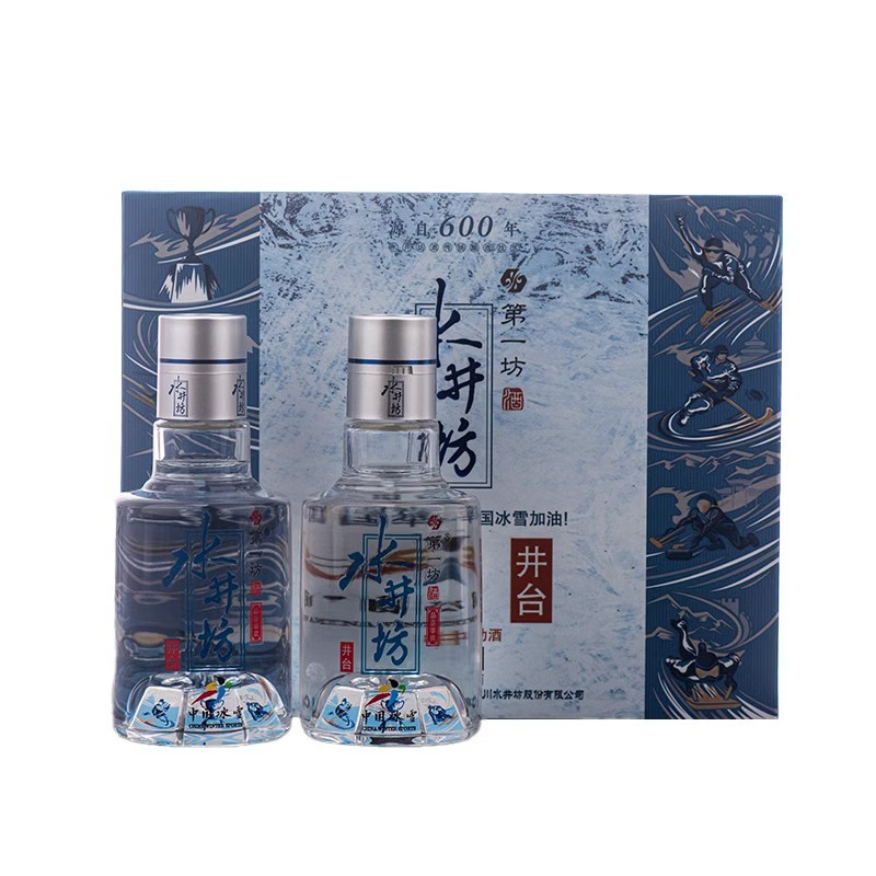水井坊井台中国冰雪小酒礼盒52度100ml*2