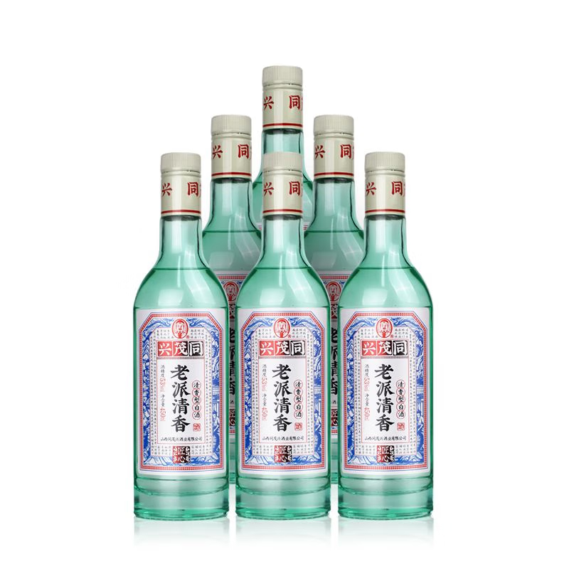同茂兴老派清香型白酒53度匠心清香450mL整箱
