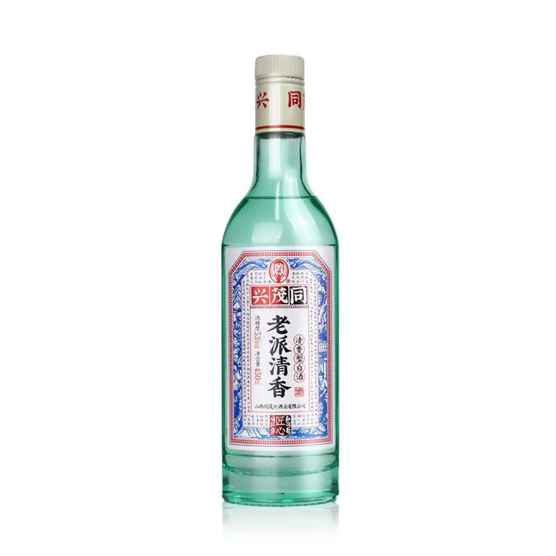 同茂兴老派清香型白酒53度匠心清香450mL整箱
