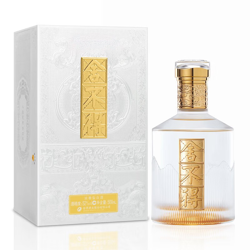 舍得舍不得金盖浓香型白酒52度500mL