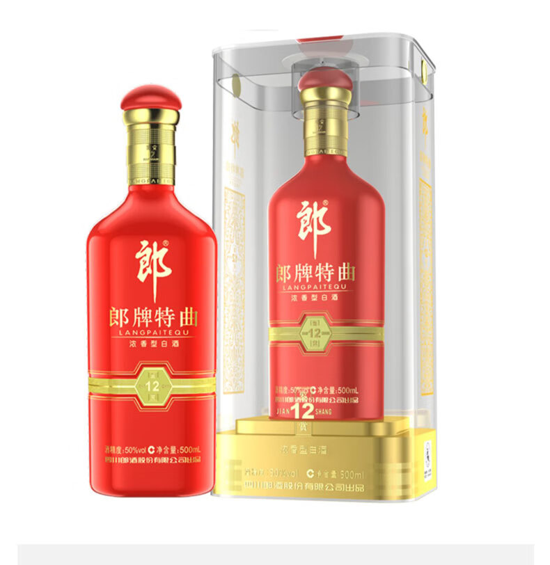 郎酒郎牌特曲鉴赏12浓香型50度500ml