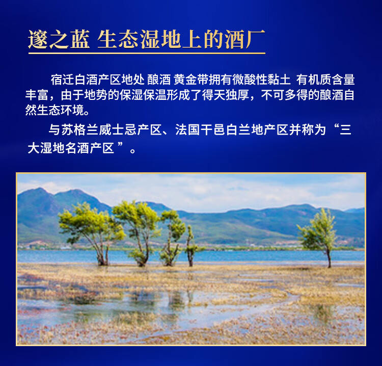 洋河蓝色经典邃之蓝浓香型52度500ml