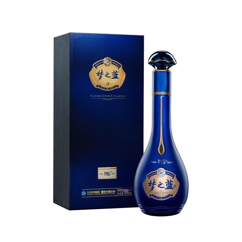 洋河梦6蓝色经典梦之蓝M6+45度550ml